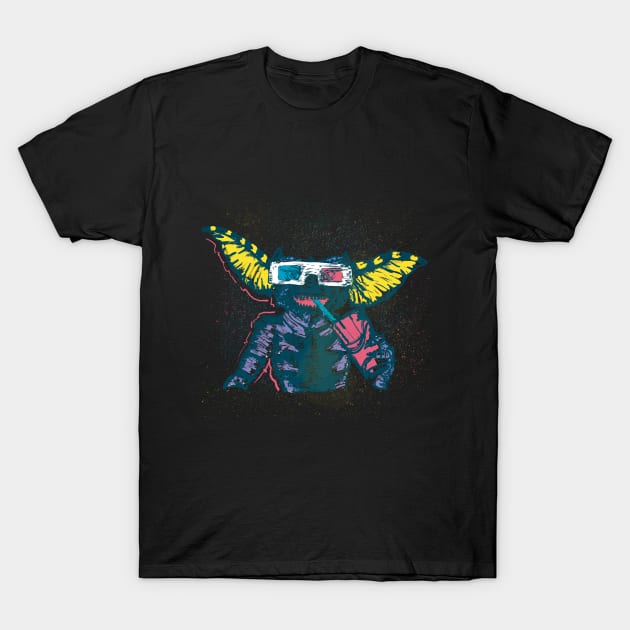 Gremlins 3D movies T-Shirt by Srta.Poppy